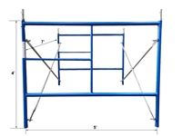 5'W x 4'T x 7'L Mason Scaffold Frame Set