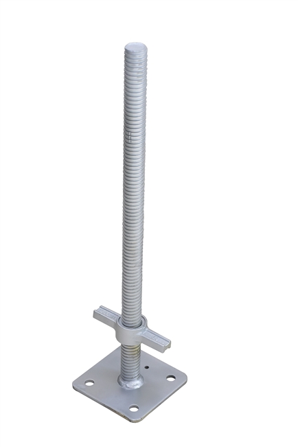 24" Screw Jack w/Base Plate (1-3/8")