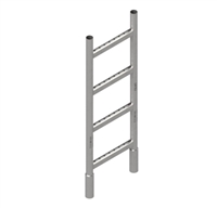 3' Steel Ladder 17"