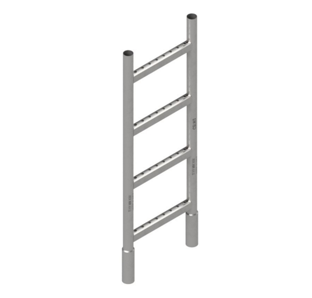 3' Steel Ladder 17"