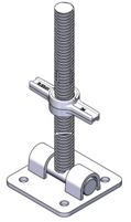 24" Swivel Jack (1-3/8")