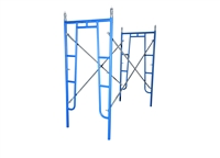 3'W x 6'4"T x 7'L Walk Thru Scaffold Frame Set