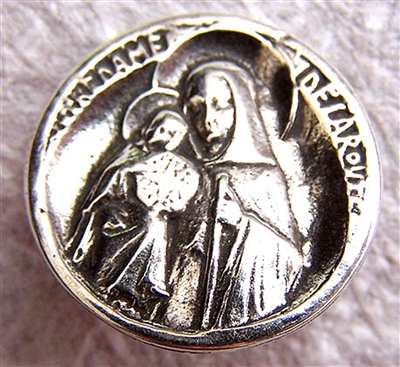 1186 - Button - Our Lady of the Road - 3/4"