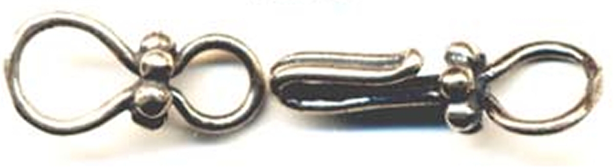 Hook and Eye Clasp 1 1/4