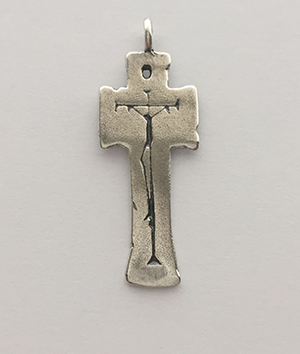 Cross Voodoo Pendant Necklace Sterling Silver Handmade Jewelry – Carmin &  Flint