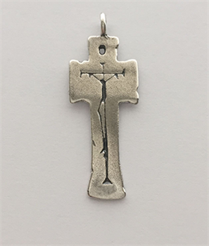 SOUTHWEST/CRUCIFIX/PENDANT 1-3/4 - Catholic cross pendants and crucifixes in authentic antique and vintage styles with amazing detail. Large collection of crucifixes, centerpieces, and heirloom medals made by hand in California, US.