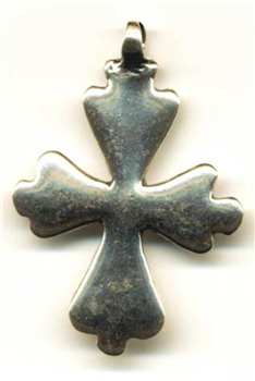 Coptic Old Cross 1 5/8" - Catholic religious rosary parts in authentic antique and vintage styles with amazing detail. Large collection of crucifixes, centerpieces, and heirloom medals made by hand in true bronze and .925 sterling silver.