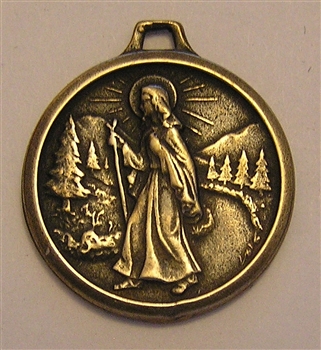 I Am A Catholic Medal 1" - Catholic religious medals in authentic antique and vintage styles with amazing detail. Large collection of heirloom pieces made by hand in California, US. Available in sterling silver and true bronze.