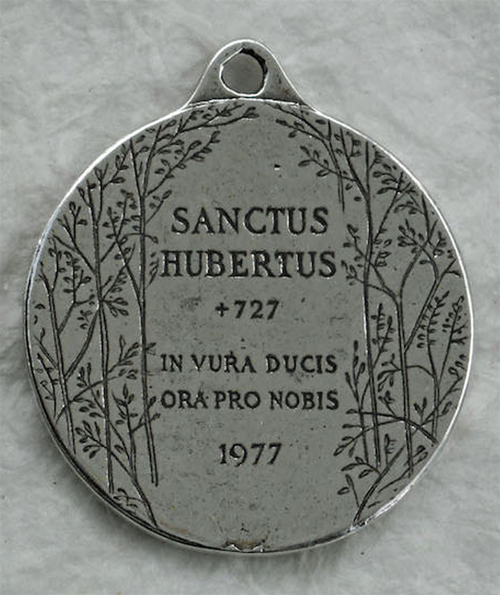 Saint Hubert Medal 1 1/8