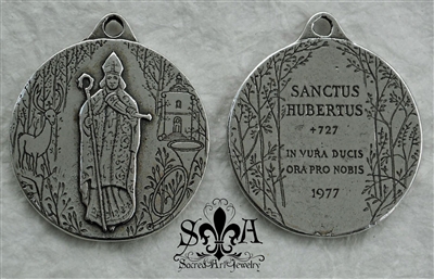 Saint Hubert Medal 1 1/8