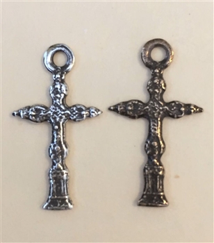 Tiny with Exquisite Detail, 7/8 - Catholic religious medals in authentic antique and vintage styles with amazing detail. Large collection of heirloom pieces made by hand in California, US. Available