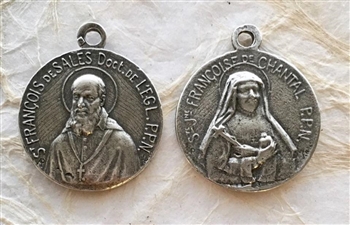 St Francois de Sales Medal 1"