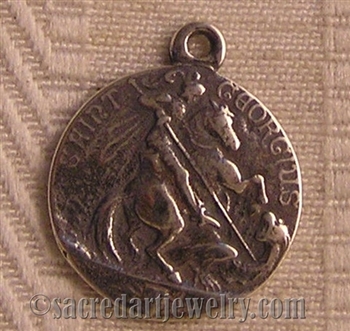 Saint George Medal 7/8"