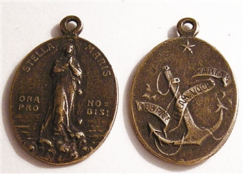 Stella Maris Medal 1 1/8"