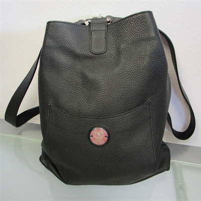 ASMAR Firenze Backpack in Black Leather