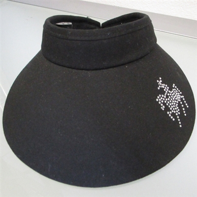 HIGH SPIRITS Adjustable Visor with "Horse" Sparkle