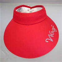 HIGH SPIRITS Adjustable Visor with "WOOF" Sparkle