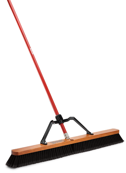 36" Smooth Surface HD Push Broom w/HDL
