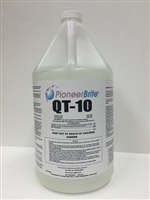 PIONEER BRITE Q-10 DISINFECTANT SANITIZER, 4 x 1 gal