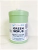 GREEN SCRUB, EXTRA HEAVY DUTY HAND CLEANER WITH PUMICE, LEMON-LIME FRAGRANCE.
