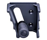 PLUS HOLDER GATE MATE, HOLDS MOPS /BROOM HANDLES/IN TIGHT SPACES