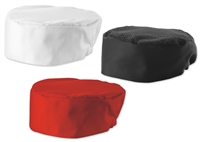 Red X-Large Size Ventilated Pillbox Hats