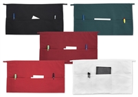 Black 3-Pocket Waist Apron