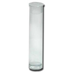 100 x Seed Bead Tubes Vials Storage 2.5" x 9/16" Clear with Caps