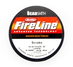 6LB Test - Size D Berkley Fireline Thread 50 Yard Spool - Smoke