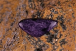 Natural Stabilized Designer Charoite Cabochon Rounded Freeform Drop