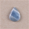 Natural Designer Owyhee Blue Opal Freeform Drop Cabochon - Oregon