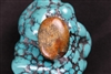 Natural Designer Tibetan Turquoise Cabochon Oval