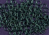 1oz Open Jump Rings Copper Core - 4mm 18G - TEAL