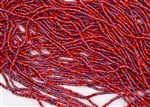 10/0 Czech Seed Beads Full Hank - Coral Medley Mix