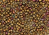 6/0 Czech Seed Beads - Etched Metallic Mix