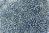 6/0 Czech Seed Beads - Etched Crystal Full Lagoon