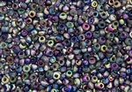 6/0 Czech Seed Beads - Etched Crystal Magic Blue