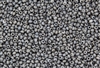 8/0 Czech Seed Beads - Etched Grey Luster