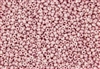 8/0 Czech Seed Beads - Etched Pink Lilac Luster