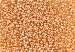 8/0 Czech Seed Beads - Etched Crystal Full Celsian