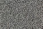 11/0 Czech Seed Beads - Etched Grey Luster