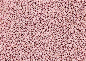 11/0 Czech Seed Beads - Etched Pink Lilac Luster