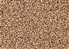 11/0 Czech Seed Beads - Etched Lilac Gold Luster