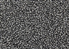11/0 Czech Seed Beads - Etched Chrome Metallic