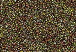 11/0 Czech Seed Beads - Etched Crystal Magic Apple