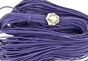 1.5mm Premium Greek Leather Cord - 5 Yards - Amethyst