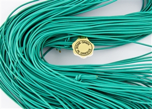 1.5mm Premium Greek Leather Cord - 5 Yards - Aqua