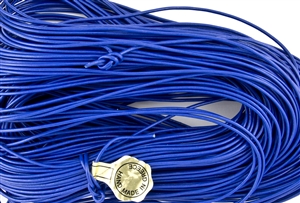 1.5mm Premium Greek Leather Cord - Sold by 1 Yard / 3 Feet - Blue