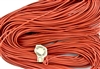 1.5mm Premium Greek Leather Cord - Sold by 1 Yard / 3 Feet - Salmon