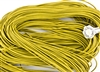 1.5mm Premium Greek Leather Cord - Sold by 1 Yard / 3 Feet - Yellow